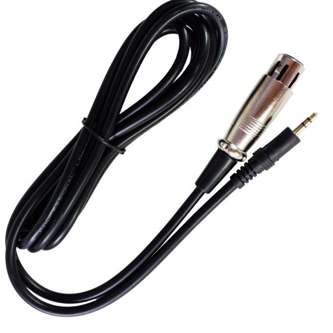 Cáp Chuyển Đổi Xlr 3 Pin Sang 3.5 mm Bm800 Bm700 Taffware Xlr-200 Dài 2m