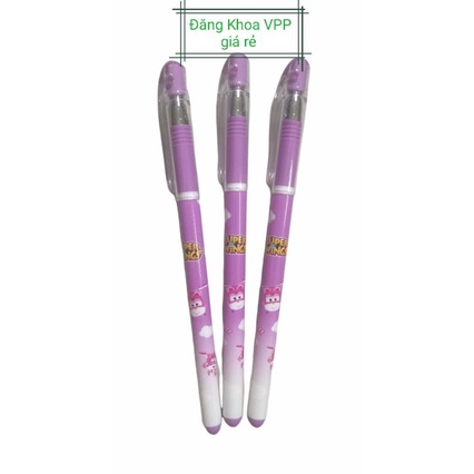 Hộp 12 bút gel Deli G12 Super Wing /3 màu Xanh, Đen, Tím