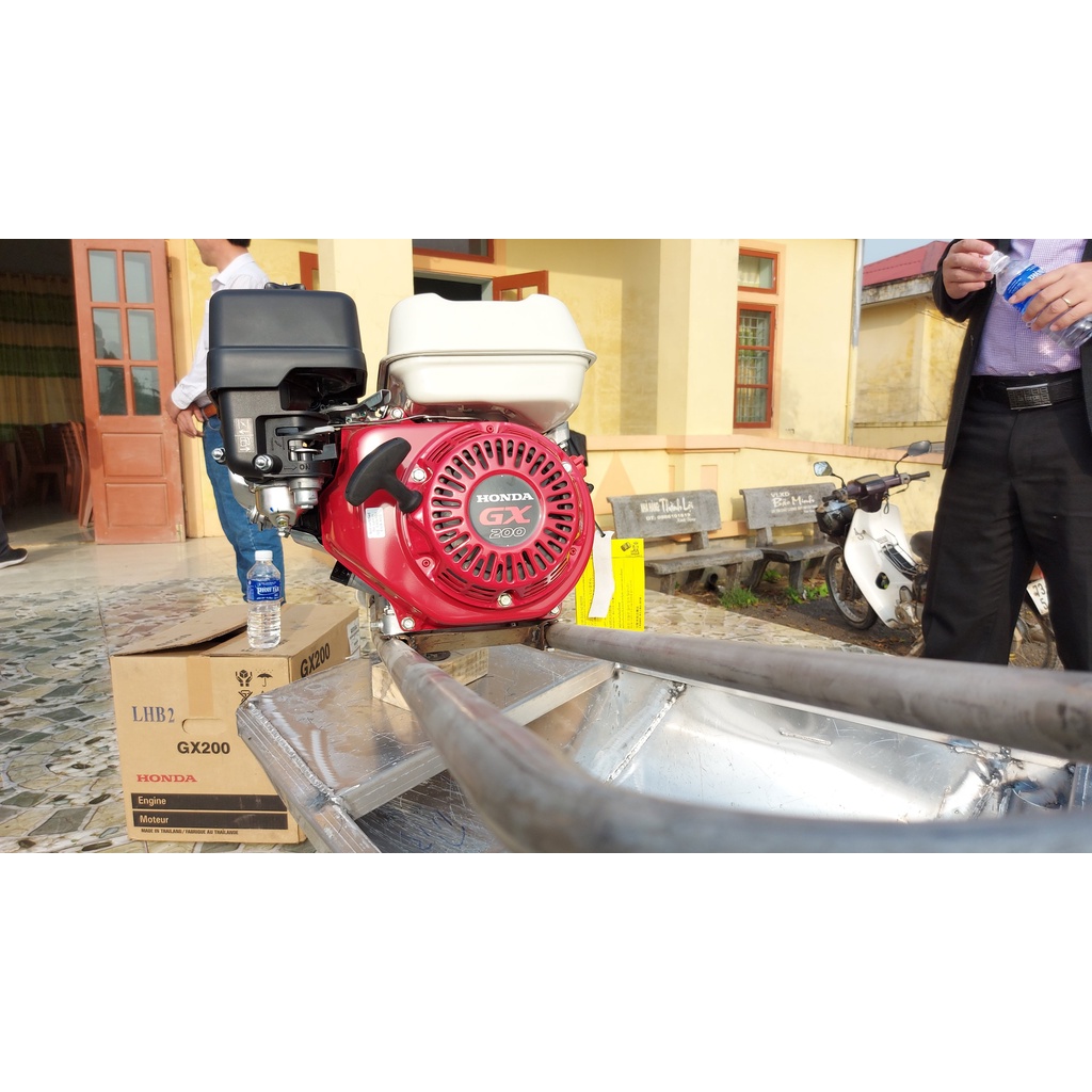 Chân Vịt Đồng 3 Cánh 6.5HP, Lỗ Ren 16, Đường kính 22cm, Chân Vịt Chạy Thuyền, Chạy Xuồng