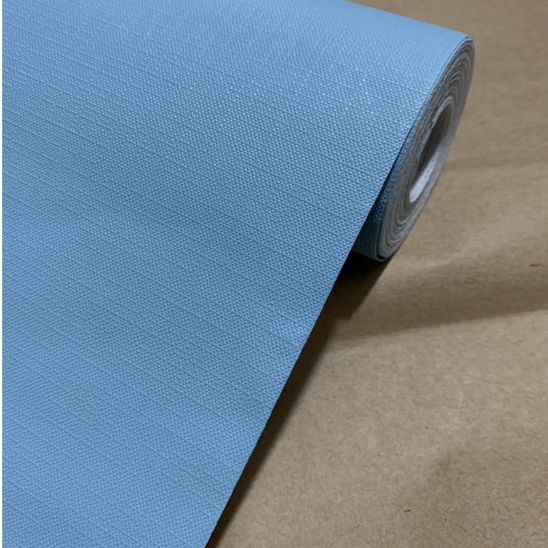 10m giấy dán tường sẵn keo màu xanh vân chìm (10m x 45cm / cuộn)
