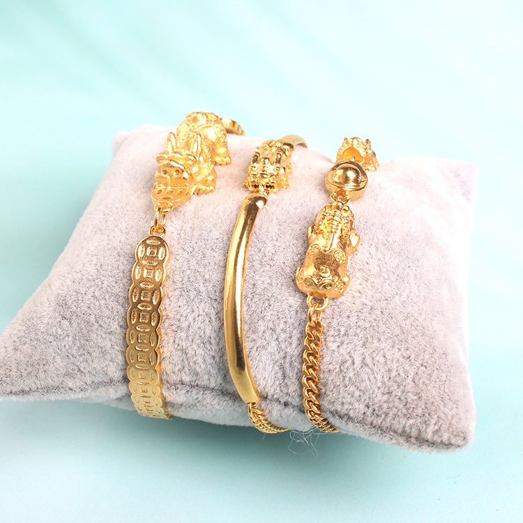 Vòng Tay Vàng Giả Xinh Xắn Thời Trang Cho Nữ