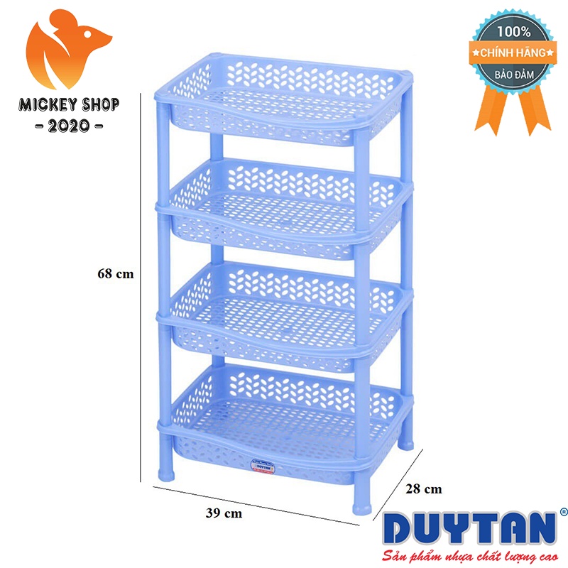 Kệ Nhí Sắp Xếp Chén Nhiều Tầng Duy Tân Giá Rẻ 4 Tầng - Mã No.0819/4 | MICKEY 2020 SHOP - CHÍNH HÃNG