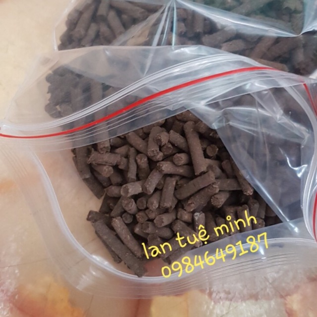 100g PHÂN TRÙN QUẾ HỮU CƠ DẠNG VIÊN