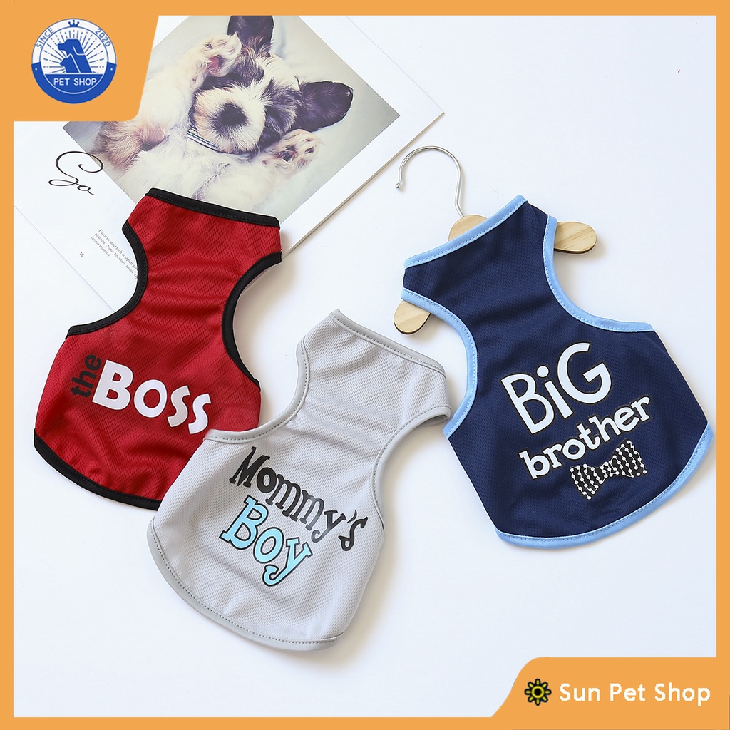 Áo Thun Cho Thú Cưng Size XS-XL