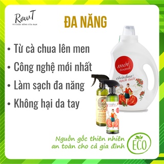 Nước tẩy, vệ sinh bếp, tủ, oto, giày,... đa năng Cô cà chua, hữu cơ thiên nhiên đánh bay vết bẩn ở bất kỳ đâu