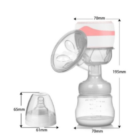 Máy Hút Sữa Điện Đơn Electric Breast Pump 💖FREESHIP💖 Lực Hút Mạnh - Không Gây Đau Rát - Bảo Hành 12 Tháng