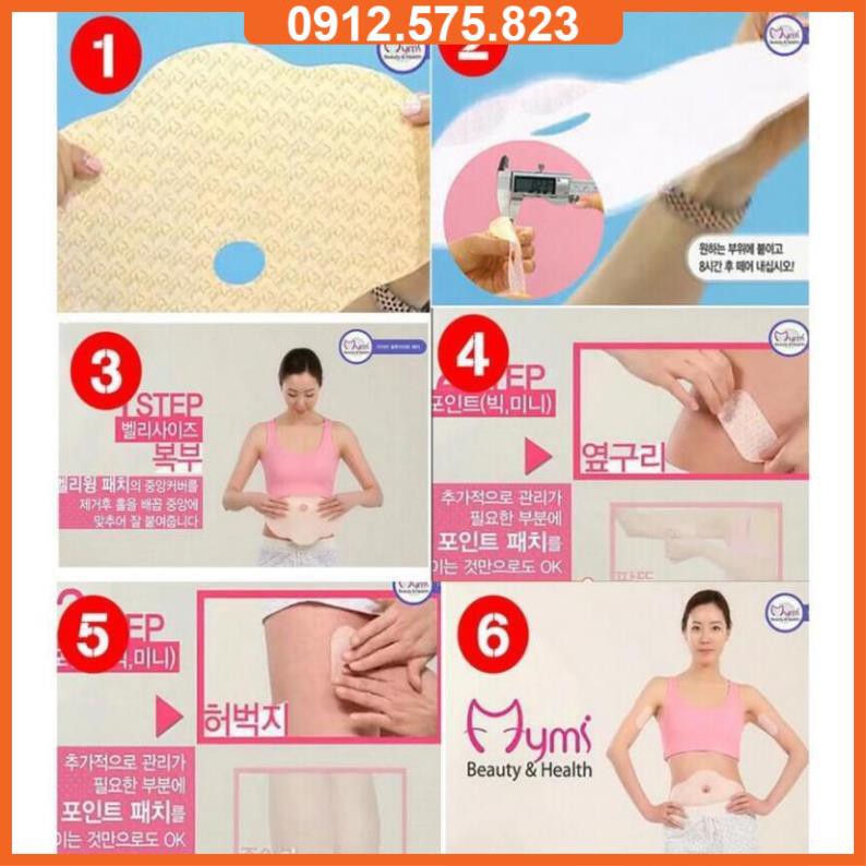 Miếng Dán Tan Mỡ Bụng Mymi Wonder Patch - Hiệu Quả Chất Lượng Cao