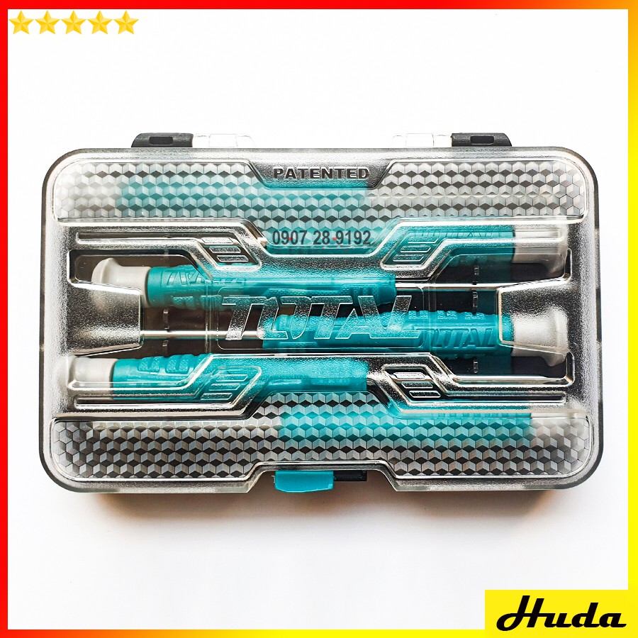 Bộ tua vít sửa đồng hồ Tuốc nơ vít sửa chữa linh kiện điện tử Total Ingco