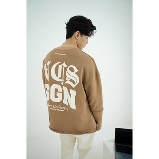 Áo sweater No-Control Studio - HOME SWEATER (BROWN)