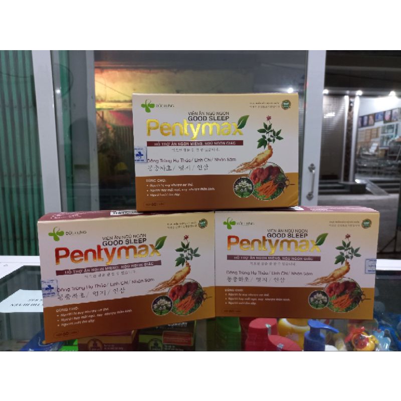 Viên ăn ngủ ngon good sleep Pentymax hộp 60 viên