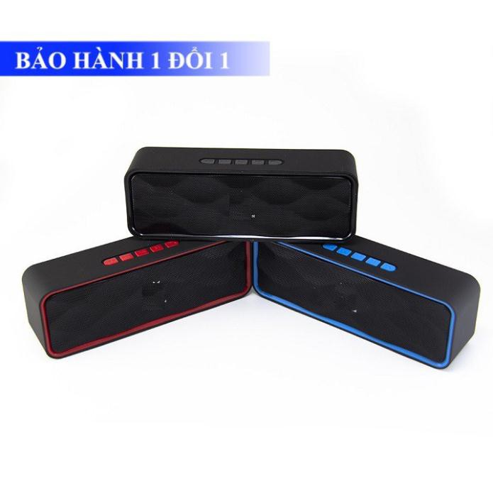 [Được kiểm hàng] LOA BLUETOOTH SC - 211  CAO CẤP | Chuẩn Hay - Cực Ấm - Bass Mạnh | C010