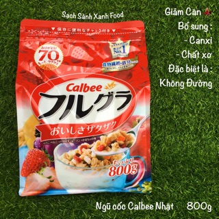 [ Date mới nhất ] Ngũ Cốc Calbee Nhật 800g / Ngũ Cốc Ăn Kiêng / Giảm Cân / Ăn Sáng / Eat Clean