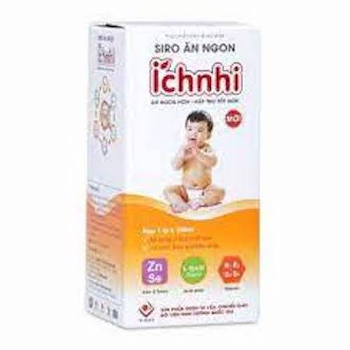 Siro ăn ngon Ích Nhi Plus lọ 100ml giúp nâng cao sức đề kháng, tăng chuyển hóa hấp thu dưỡng chất, giúp trẻ ăn ngon