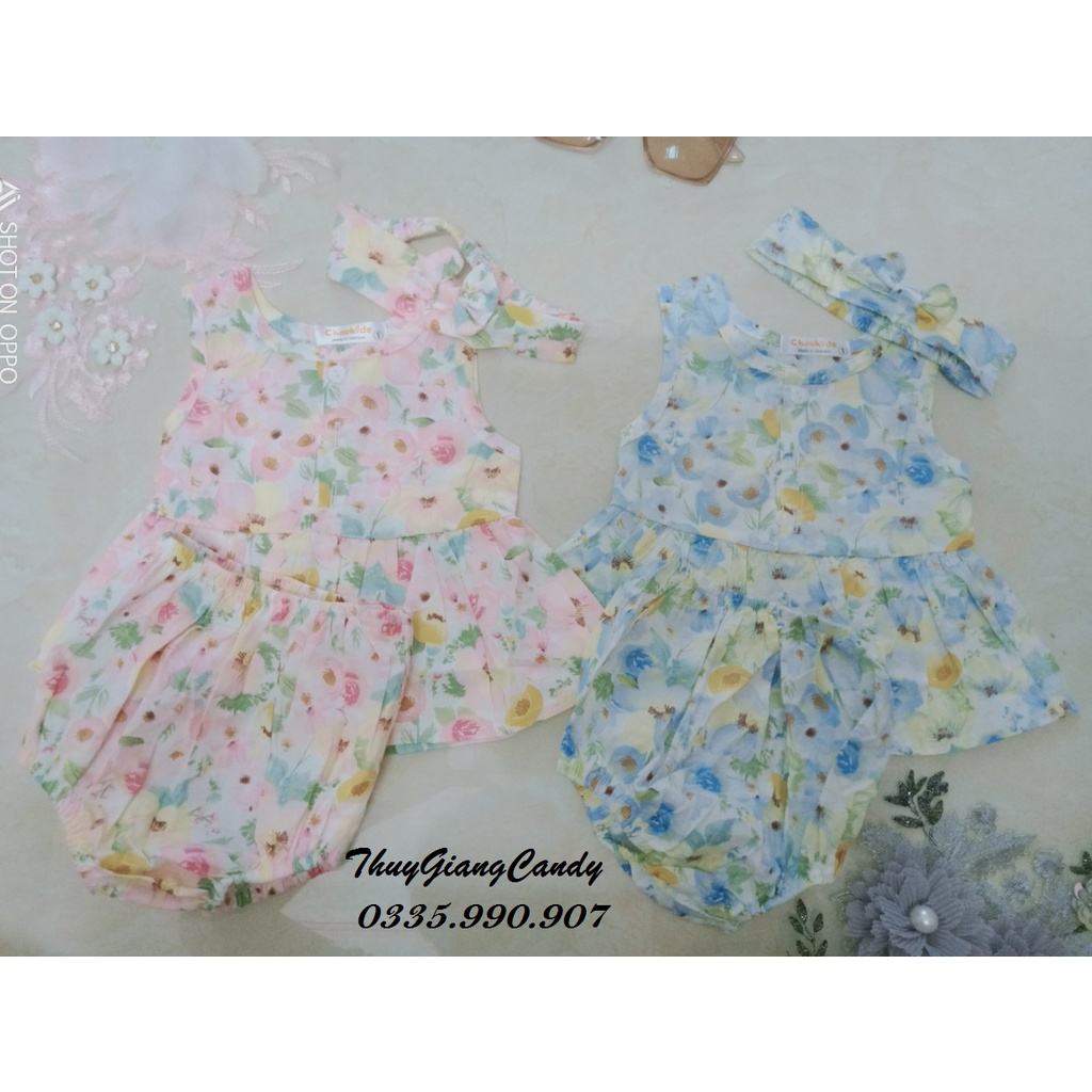 Set body mua 1 được 3  cho bé gái 4-16kg