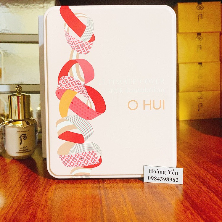 Hộp sắt nhỏ đựng đồ mỹ phấm xin xắn hãng Ohui