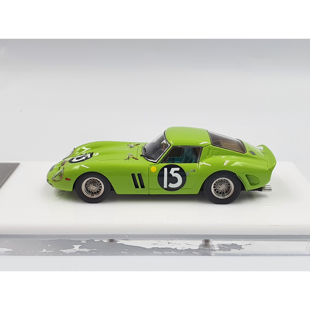 Xe Mô Hình Ferrari 250GTO S/N 3505GT #15 Limited Tỉ lệ 1:64 Hãng sản xuất My64 ( Xanh Lá #15)