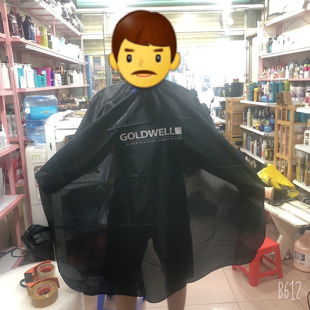 Aó choàng cắt tóc baber dành cho tiệm salon tóc