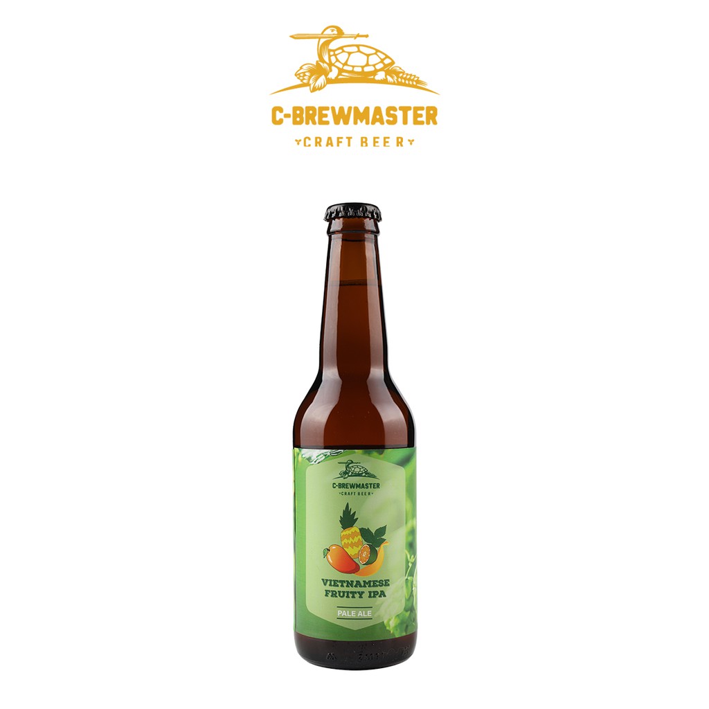 Lốc 6 Chai Bia Craft C-Brewmaster - IPA Trái Cây (330ml/ chai)