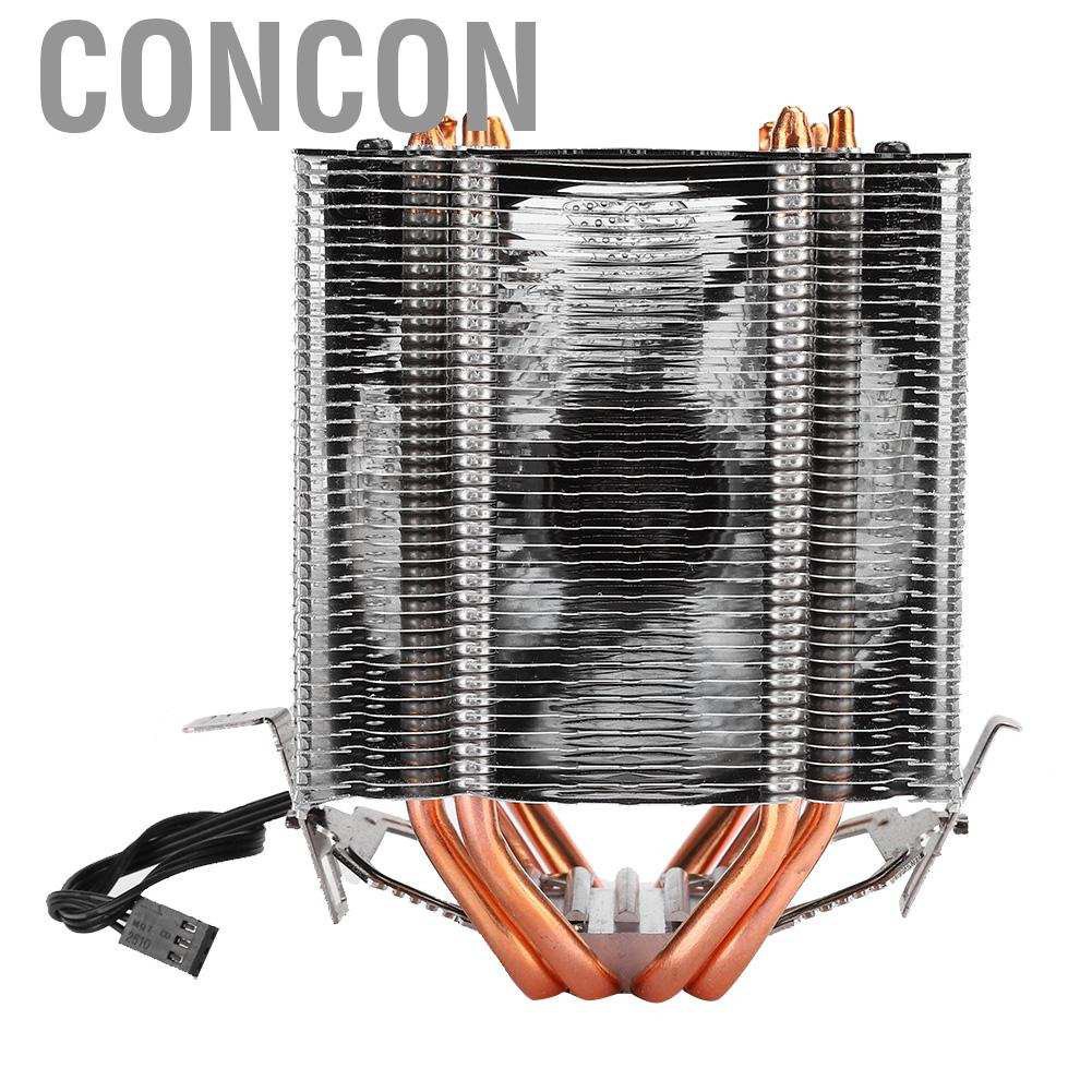 Concon WeekW CPU Cooler Mute Dual Tower Multicolored Cooling Fan for Amd/Intel Multi-Platform M910