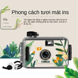 Máy ảnh phim Xinbai retro 35mm film in point-and-shoot camera chống thấm nước quà tặng học sinh Polaroid