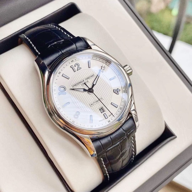 Đồng hồ nam Frederique Constant 303RM6B6 máy Automatic, Swiss Made, kính Sapphire chống trầy, dây da, case 42mm