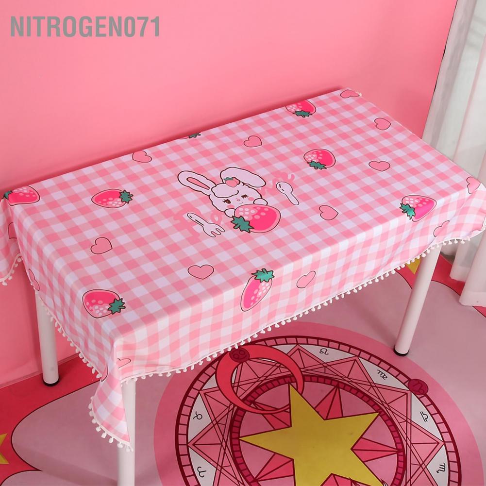 Nitrogen071 Nitrogen071 Phim hoạt hình Khăn trải bàn đẹp dễ thương trang trí khăn cho nữ sinh