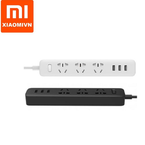 Ổ cắm điện Xiaomi Power Strip 3 ngõ Usb thông minh- chính hãng Digiworld