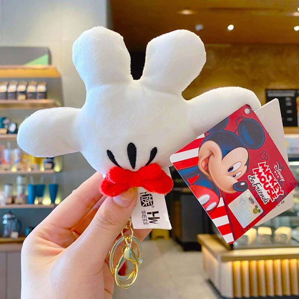 Móc Khóa Chuột Mickey Nhồi Bông Hoạt Hình Dễ Thương