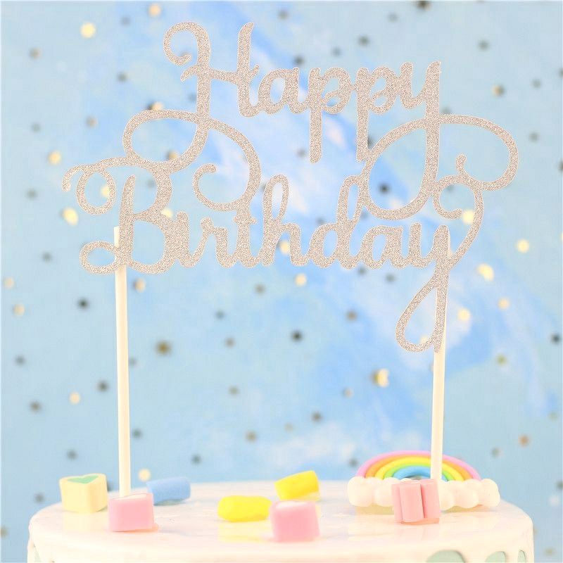 Topper HPBD xoắn dưới bạc
