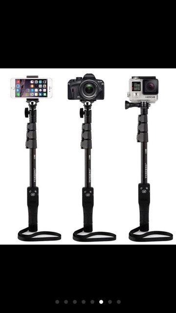 COMBO GẬY + NÚT BLUETOOTH + KẸP ĐIỆN THOẠI YUNTENG VERSION 2 1288 CAO CẤP
