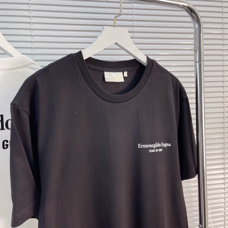 ⚡️[Nomar Quality] - Áo Tee FOG FEAR OF GOD x Z.E.G.N.A in Black, Áo thun FOG