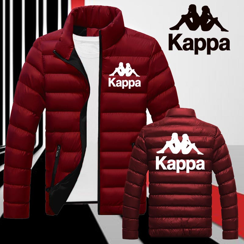 Mới Áo Khoác Phao Kappa Khóa Kéo Thời Trang Thu Đông Cho Nam