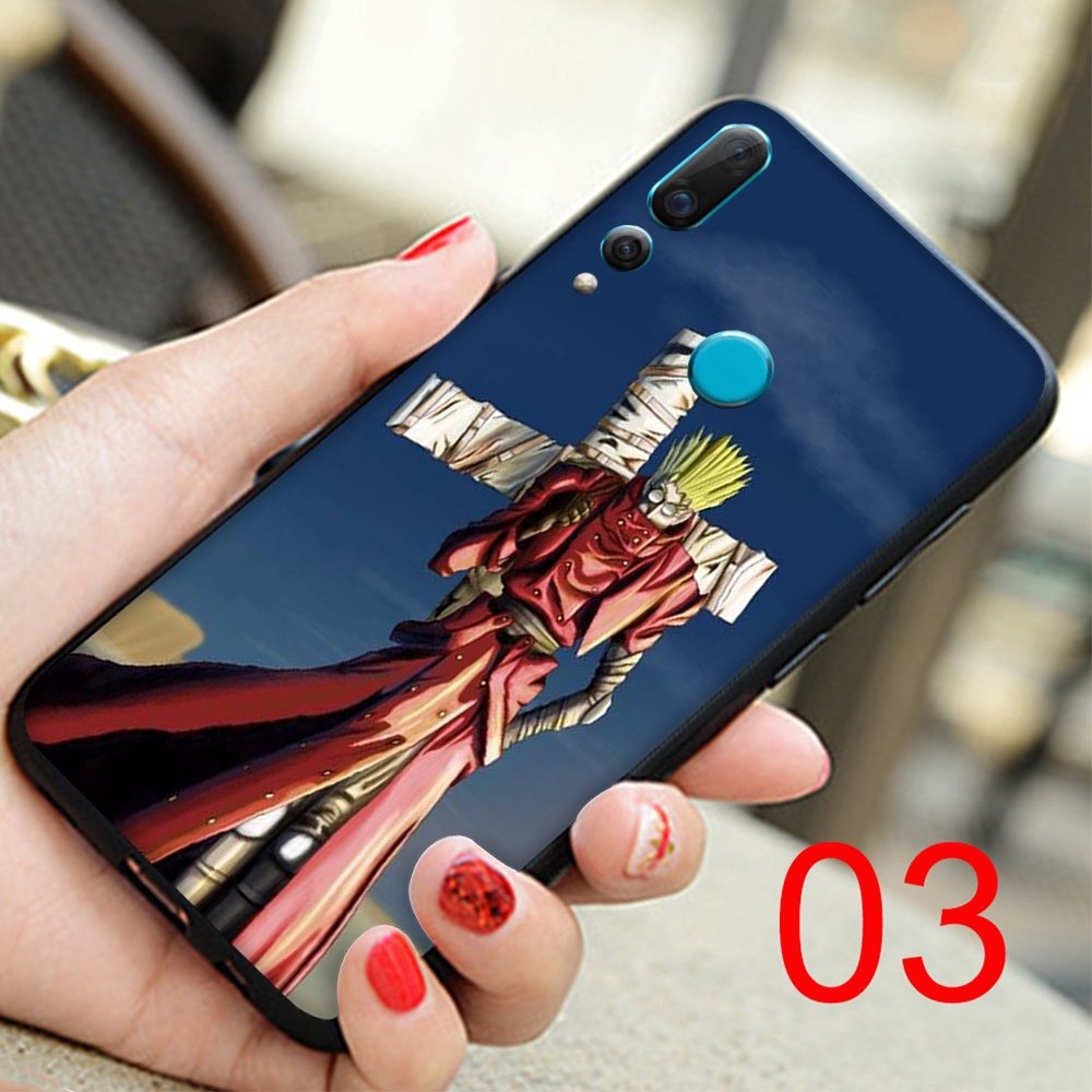 Ốp điện thoại mềm in hình anime Trigun cho Huawei Y5 Y6 Y7 Y9 Prime