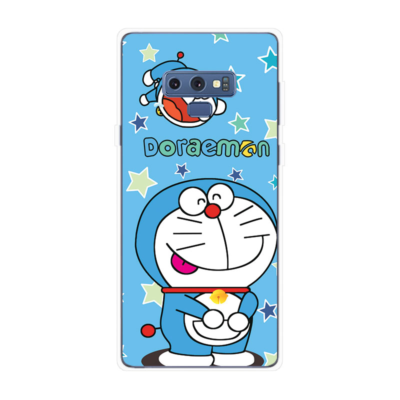 Ốp lưng TPU mềm Samsung Galaxy Note 8 9 Note8 Note9 Doraemon hoa văn