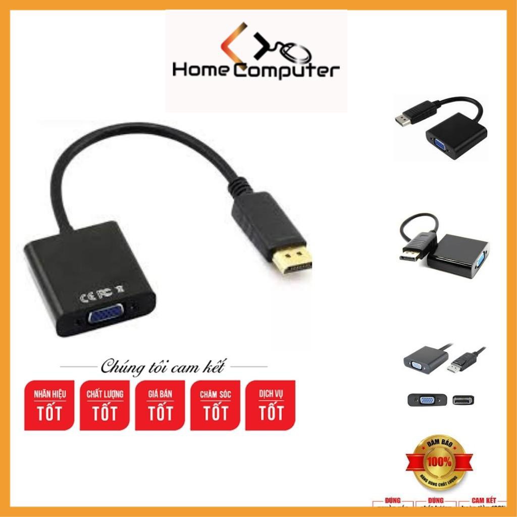 Cáp chuyển đổi, cáp display port ra vga, hàng chuẩn chất lượng.Bảo hành 6 tháng - Home Computer