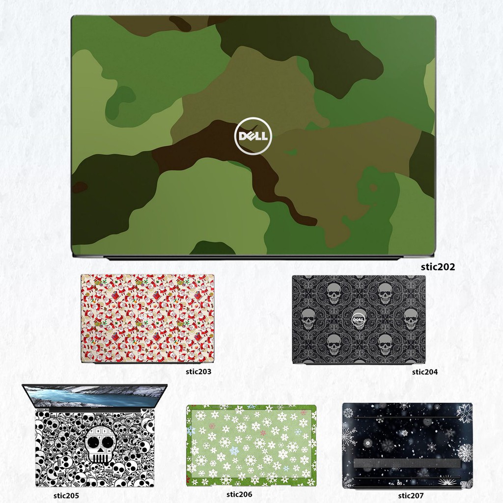 Skin dán Laptop Dell in hình Hoa văn sticker nhiều mẫu 33 (inbox mã máy cho Shop)