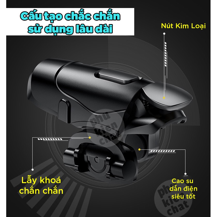 Nút bắn pubg Auto tap FULL 50 lần/giây bắn siêu nhanh chơi game Free Fire, ROS, Call of Duty, FPS Minado store