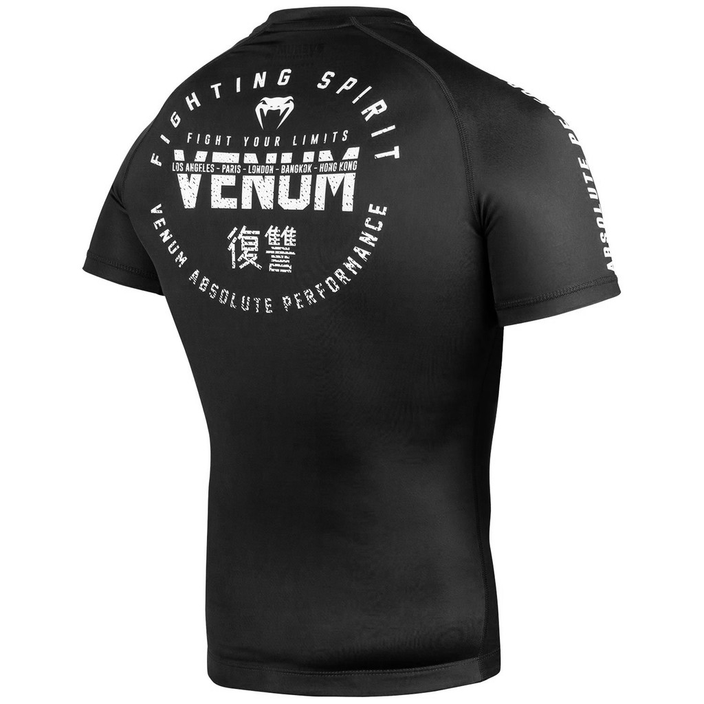 Áo bó combat Venum Signature - Đen