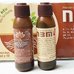 Phân bón hóa học kích thích ra rễ mạnh N3M, dạng nước, lọ 20ml, cho cây trồng - Hàng chính hãng