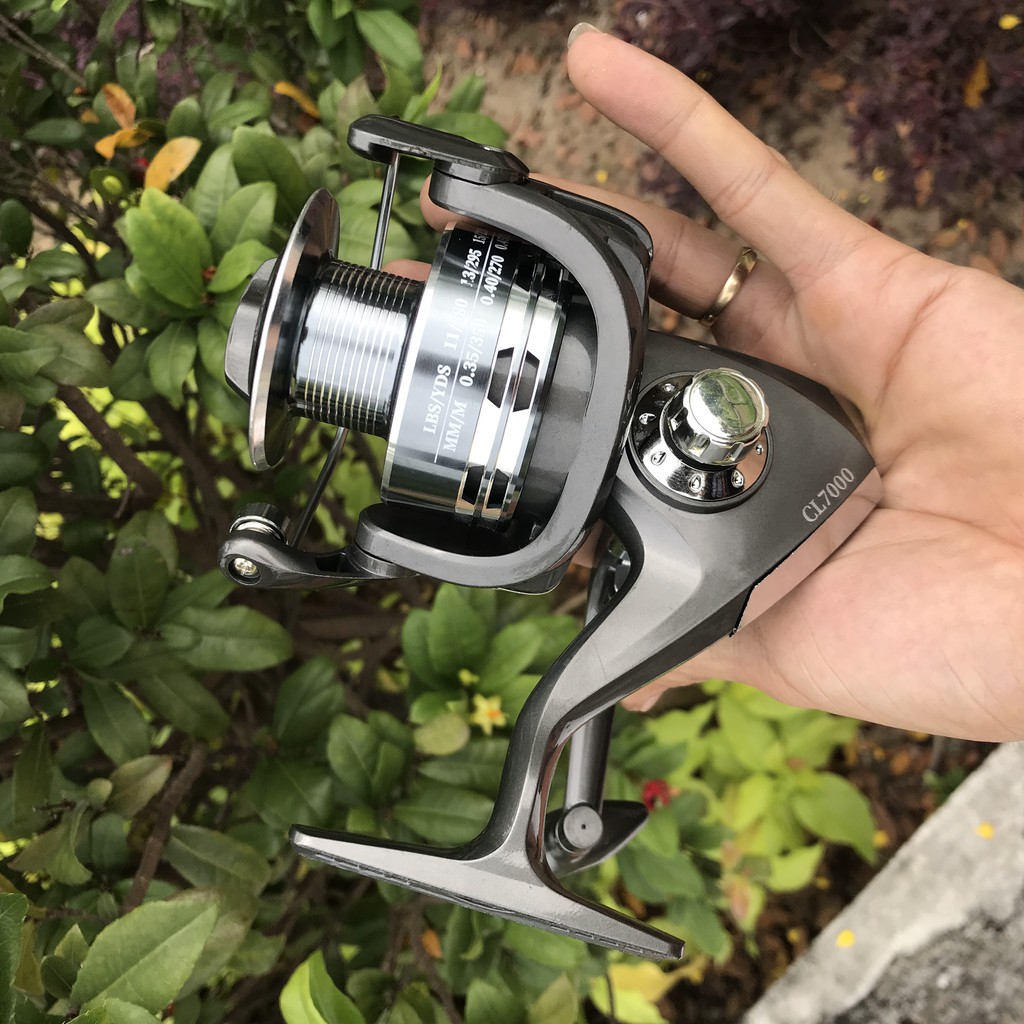 [ shimano ] Bộ cần câu shimano 2 khúc 2m7 ,máy CL 7000 kèm trọn bộ phụ kiện (rẻ vô địch)