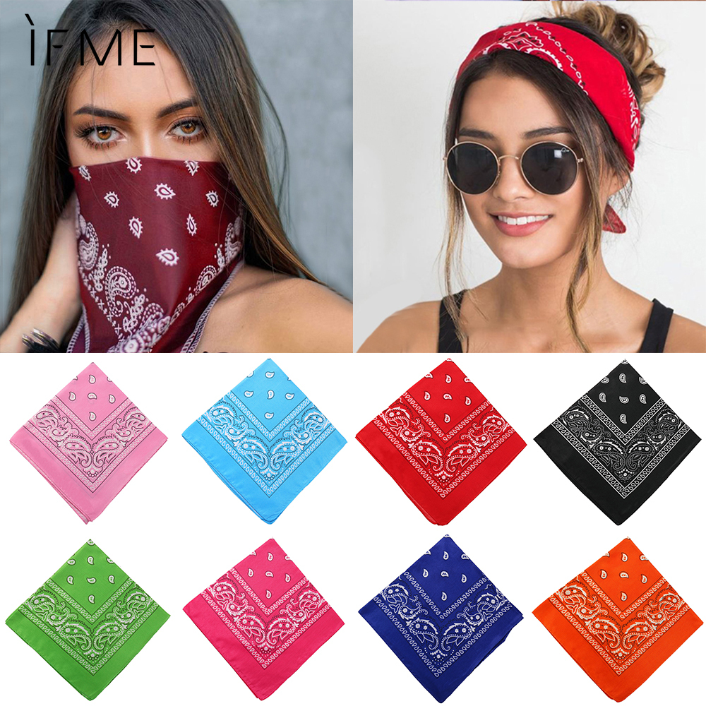 IF ME Khăn cotton hai mặt đa năng phong cách thể thao cho nam và nữ