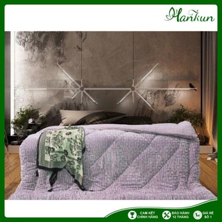 Chăn lông cừu chữ vạn siêu ấm/mền lông