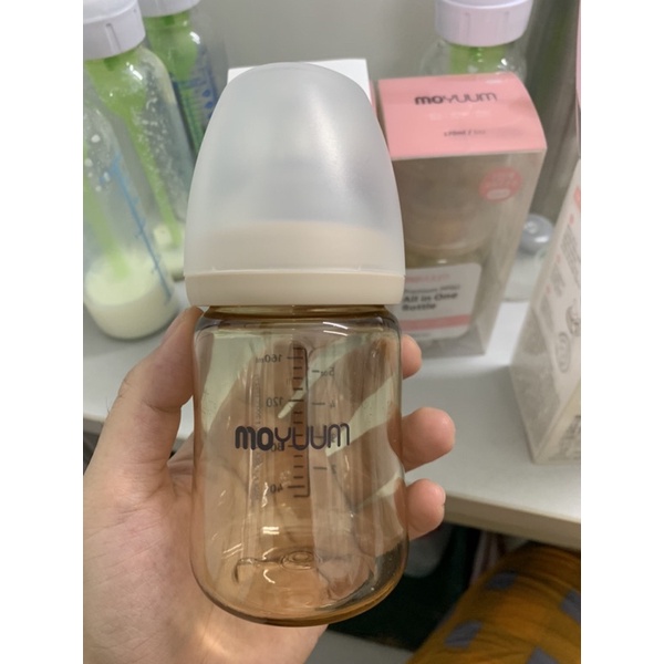 (Chính hãng, bao check) Bình sữa Moyuum Hàn Quốc 170 ml thanh lý new 99% có hộp