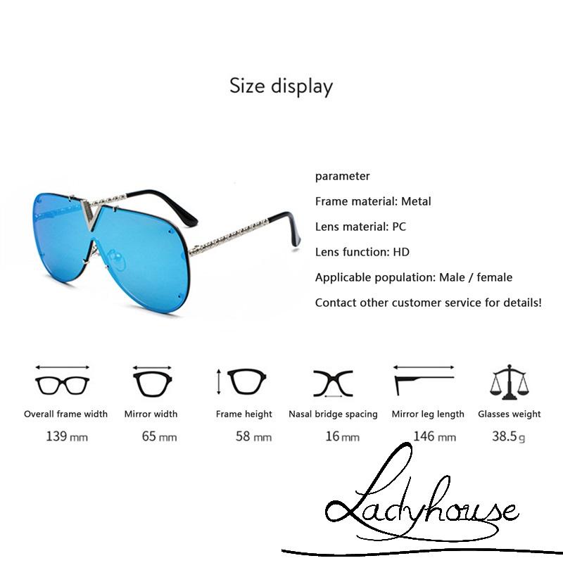 Kính Mát Hình Chữ V Chống Tia UV Bảo Vệ Mắt Dành Cho Người Lớn