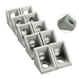 Set 10 ke góc nhôm định hình 90 độ 20x20mm
