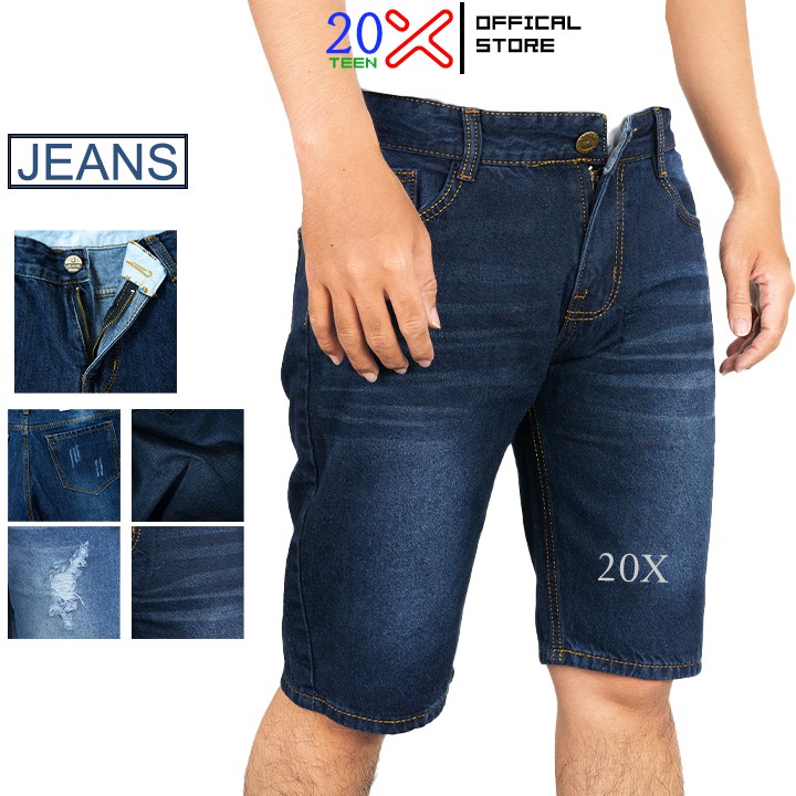 Quần short jean nam chất bò ngắn vải demin nhiều kiểu X57E