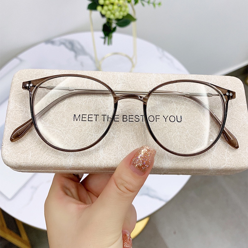 【0-500°】【Hàng Có Sẵn】 Gọng Kính Chống Bức Xạ Ánh Sáng Xanh Dành Cho Nam Và Nữ