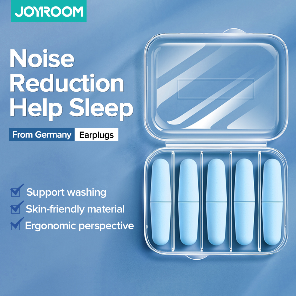 Joyroom Nút Bịt Tai Chống Tiếng Ồn Có Thể Rửa Tiện Dụng