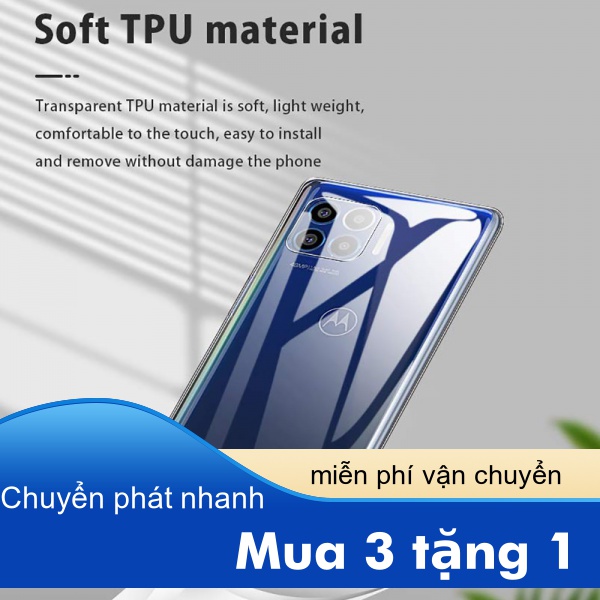 Ốp điện thoại từ TPU mềm cho Motorola Moto G G10 G30  play 2021 Fast Power Pro Stylus G9 Plus