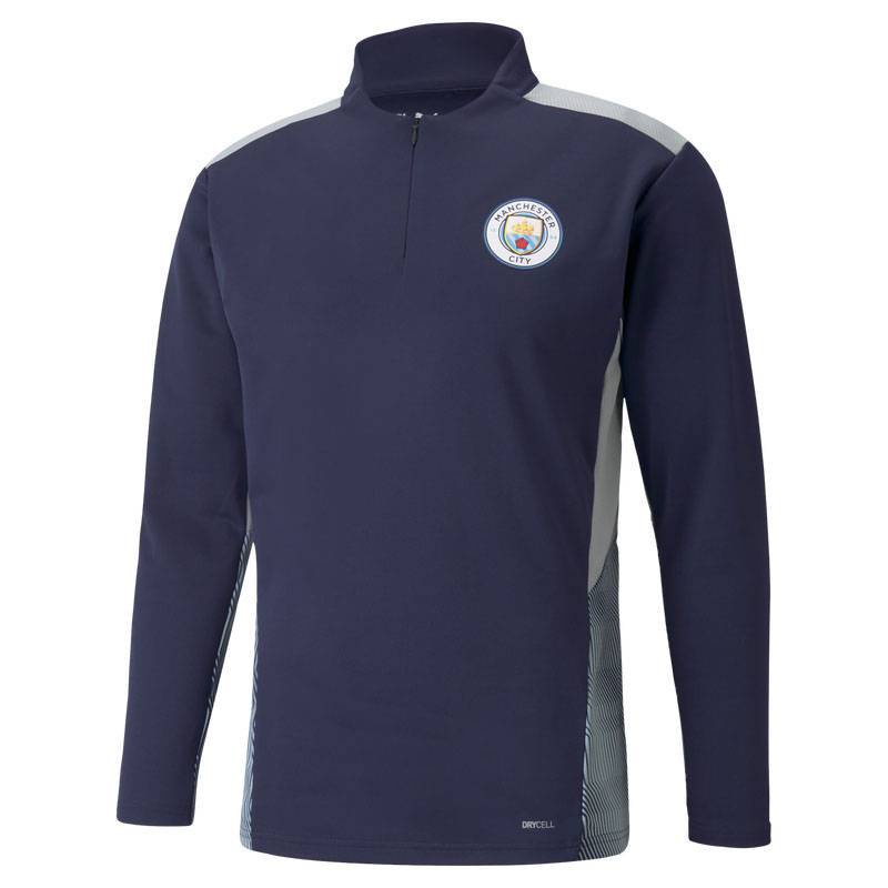 Áo thun thể thao Manchester City Jersey giữ ấm trước khi huấn luyện kích thước lớn cho unisex